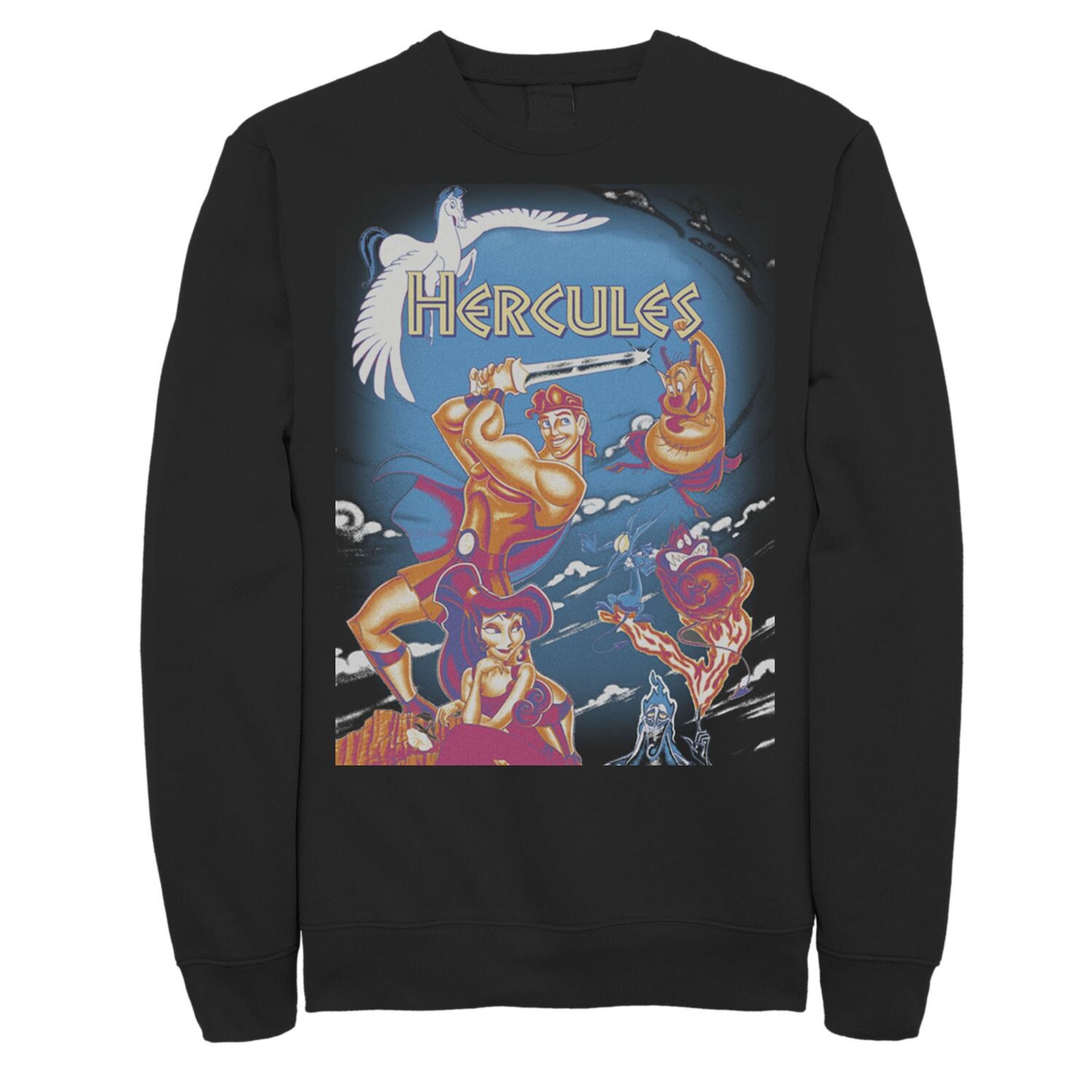 Мужской свитшот с постером фильма «Геркулес» и обложкой DVD Disney
Мужской свитшот с постером фильма «Геркулес» и обложкой DVD Disney