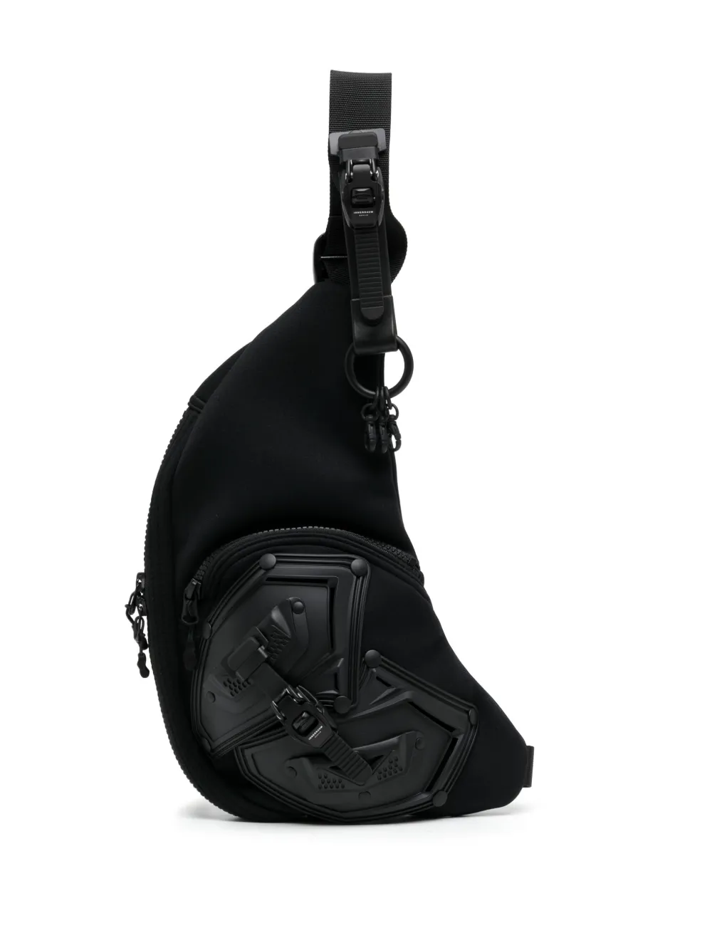 Сумка-мессенджер с аппликацией Junya Watanabe MAN, черный
Сумка-мессенджер с аппликацией Junya Watanabe MAN, черный