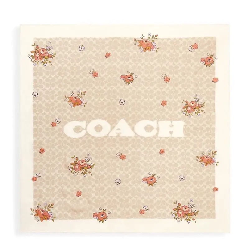 Шелковый шарф Beige COACH, бежевый
Шелковый шарф Beige COACH, бежевый