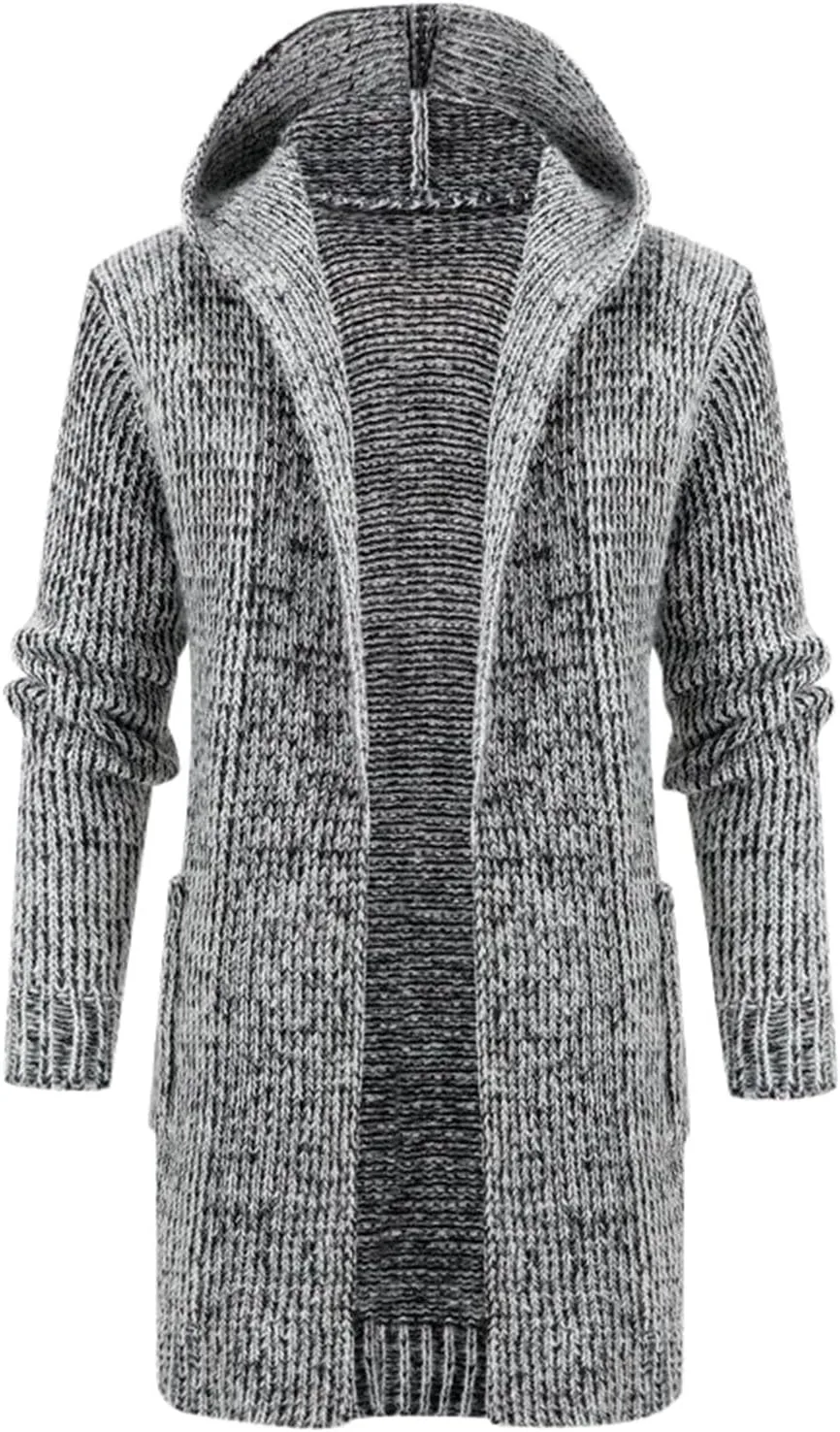 Мужской кардиган с капюшоном на молнии, легкий, с карманами
Мужской кардиган с капюшоном на молнии, легкий, с карманами