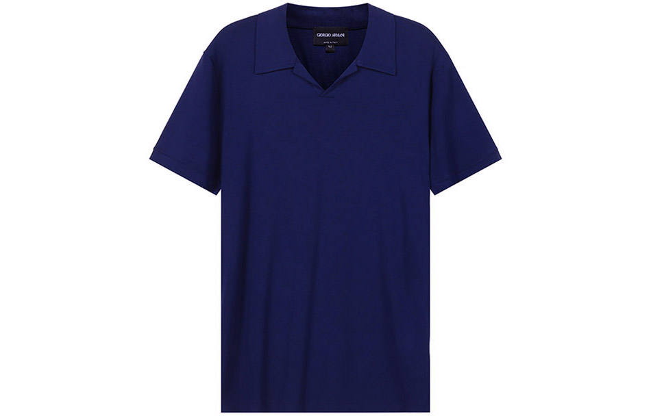 Emporio Armani Футболка поло с коротким рукавом из стрейч-вискозного джерси GIORGIO ARMANI, темно-синий
Emporio Armani Футболка поло с коротким рукавом из стрейч-вискозного джерси GIORGIO ARMANI, темно-синий