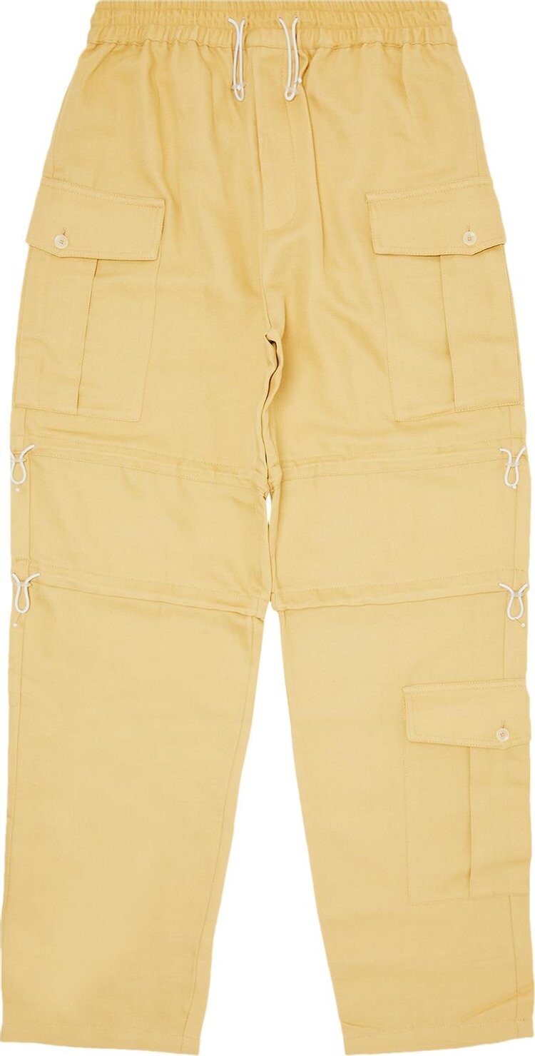 Брюки Wales Bonner Roam Cargo 'Parsnip', желтый 
Брюки Wales Bonner Roam Cargo 'Parsnip', желтый