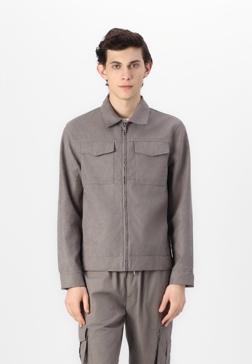 Куртка из искусственной кожи Brave Soul, серый
Куртка из искусственной кожи Brave Soul, серый