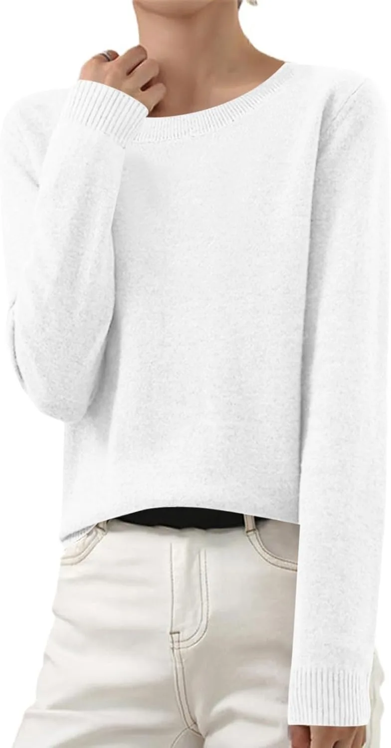 Женский свитер с длинным рукавом, базовый, осень-зима, классический Smxrfitk
Женский свитер с длинным рукавом, базовый, осень-зима, классический Smxrfitk