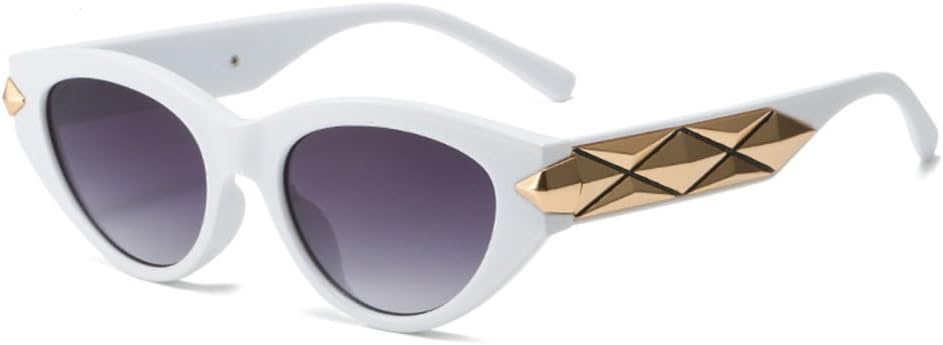 Солнцезащитные очки MUTYNE в винтажном панк-стиле для мужчин и женщин, классические очки «кошачий глаз», ретро-очки для путешествий, солнцезащитные очки UV400, White Gray
Солнцезащитные очки MUTYNE в винтажном панк-стиле для мужчин и женщин, классические очки «кошачий глаз», ретро-очки для путешествий, солнцезащитные очки UV400, White Gray