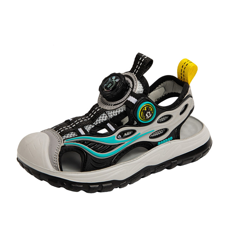 Детские сандалии с противоскользящей подошвой, устойчивые к истиранию, водонепроницаемые и дышащие BOBDOG, синий
Детские сандалии с противоскользящей подошвой, устойчивые к истиранию, водонепроницаемые и дышащие BOBDOG, синий