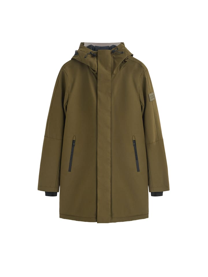 Стеганое пальто цвета темного хаки Polo Club
Стеганое пальто цвета темного хаки Polo Club