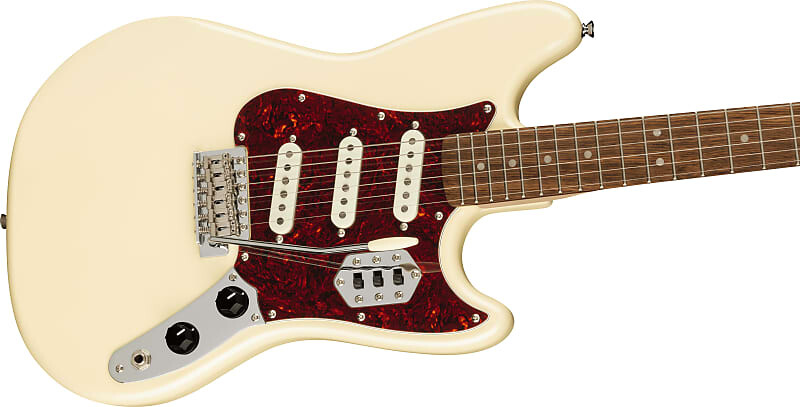 Электрогитара Squier Paranormal Cyclone Elec. Guitar, Laurel Fingerboard, Tortoiseshell Pickguard, Pearl White
Электрогитара Squier Paranormal Cyclone Elec. Guitar, Laurel Fingerboard, Tortoiseshell Pickguard, Pearl White