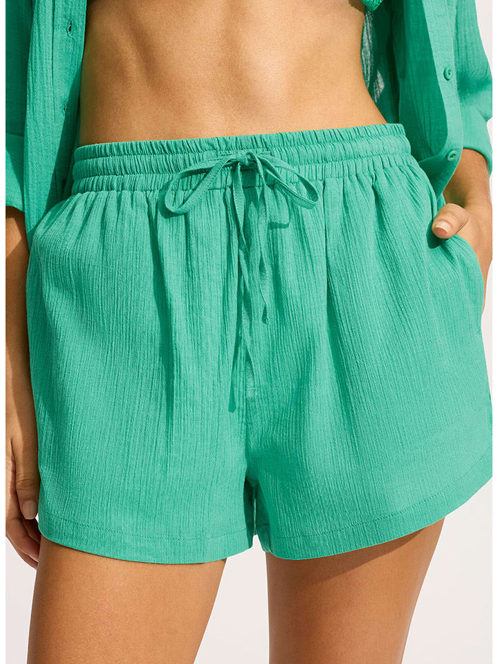 Тканевые шорты Seafolly, зеленый
Тканевые шорты Seafolly, зеленый
