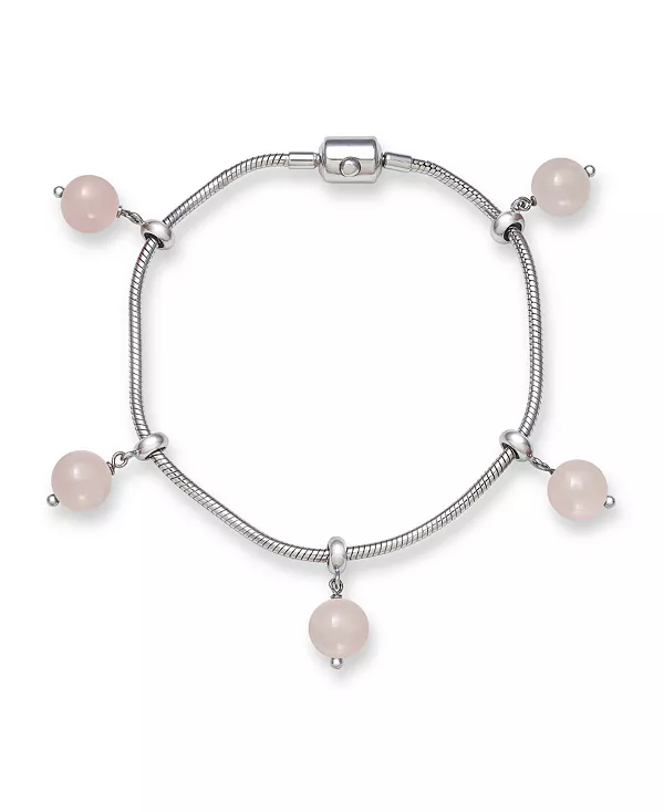 Регулируемый браслет с подвеской из розового кварца 8 мм и длиной 7,5 дюймов из стерлингового серебра Macy'S, pink
Регулируемый браслет с подвеской из розового кварца 8 мм и длиной 7,5 дюймов из стерлингового серебра Macy'S, pink