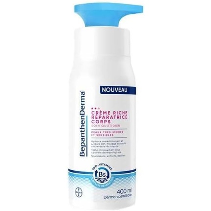 Питательный восстанавливающий крем для тела для взрослых 400 мл Bepanthen
Питательный восстанавливающий крем для тела для взрослых 400 мл Bepanthen