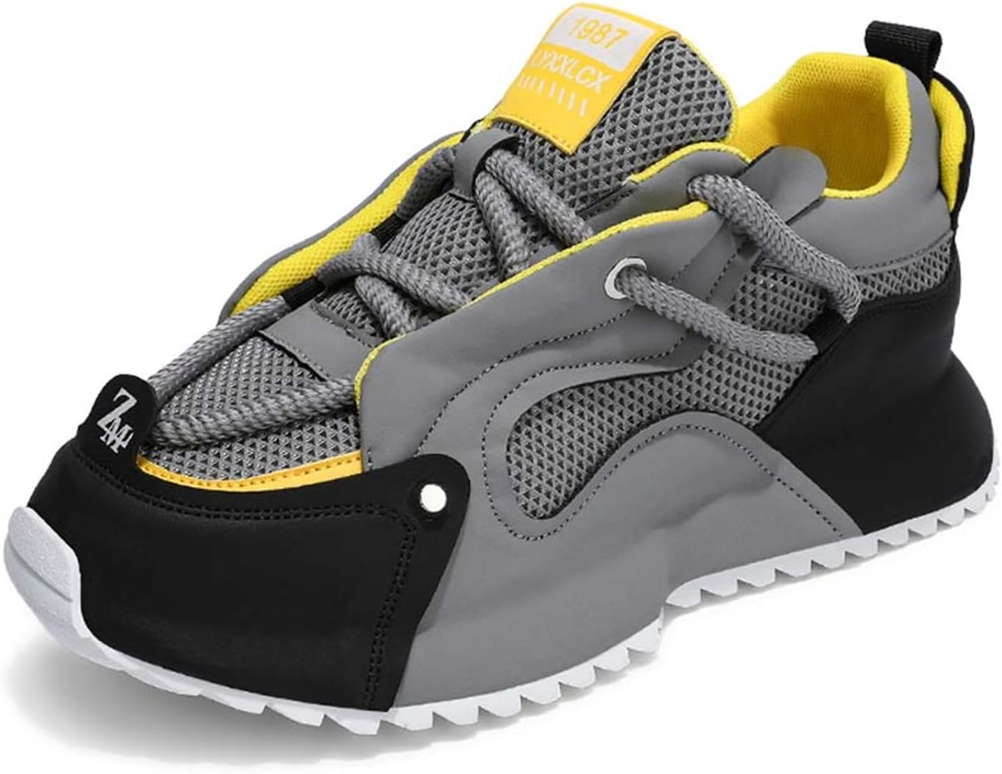 Мужские модные кроссовки на шнуровке, легкие прогулочные повседневные туфли, сетчатые дышащие беговые кроссовки для активного отдыха Generic, серый
Мужские модные кроссовки на шнуровке, легкие прогулочные повседневные туфли, сетчатые дышащие беговые кроссовки для активного отдыха Generic, серый