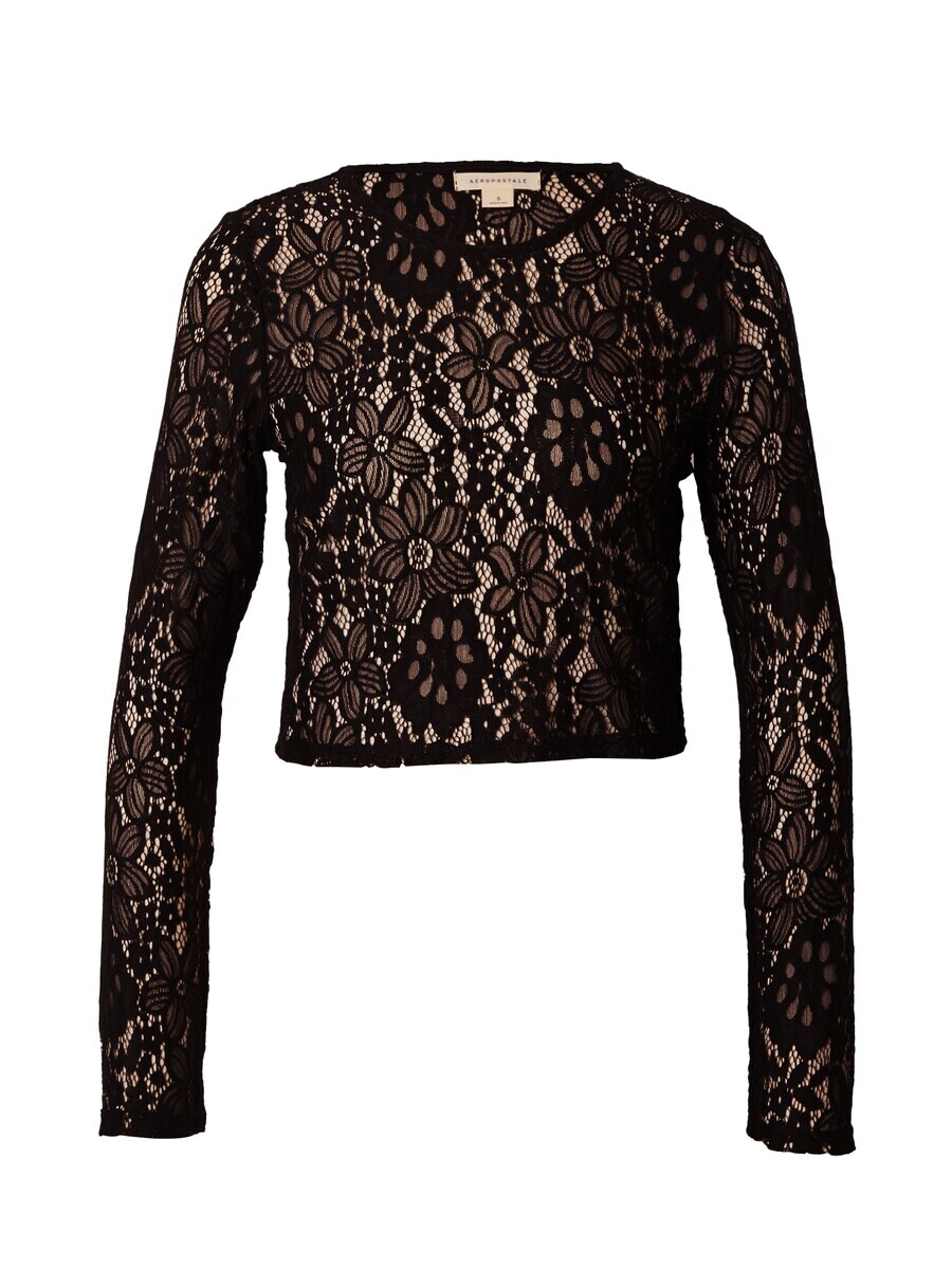 Лонгслив AÉROPOSTALE, черный
Лонгслив AÉROPOSTALE, черный