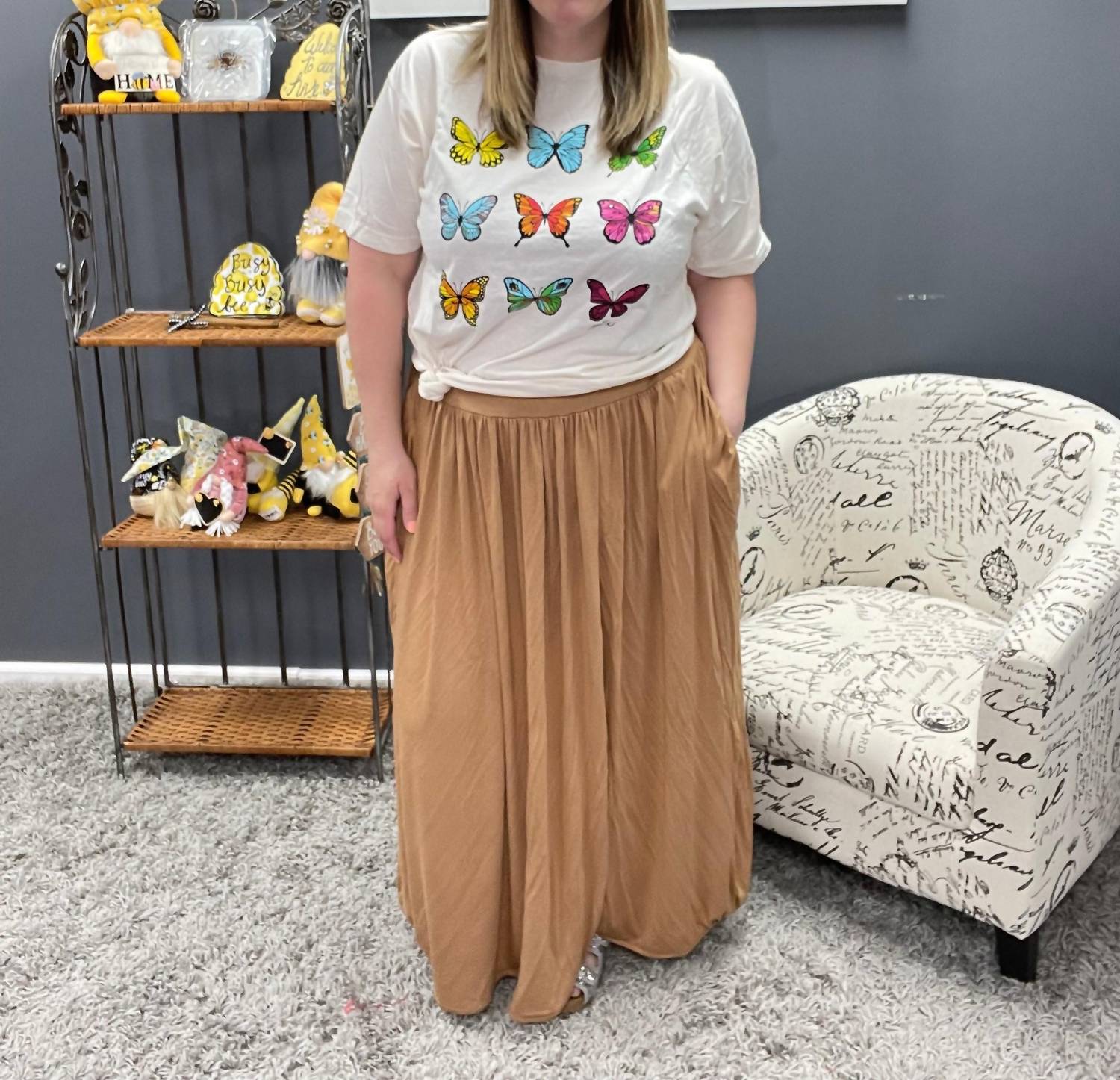 Бренна плиссированная юбка в коричневом BLAKELEY 
Бренна плиссированная юбка в коричневом BLAKELEY