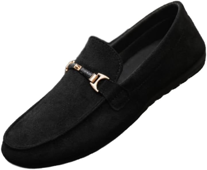 Мужские лоферы с плоской подошвой - верх из однотонного текстиля, текстильная подкладка, резиновая подошва, круглый носок, подходят для делового повседневного ношения на улице Hoalox, черный
Мужские лоферы с плоской подошвой - верх из однотонного текстиля, текстильная подкладка, резиновая подошва, круглый носок, подходят для делового повседневного ношения на улице Hoalox, черный