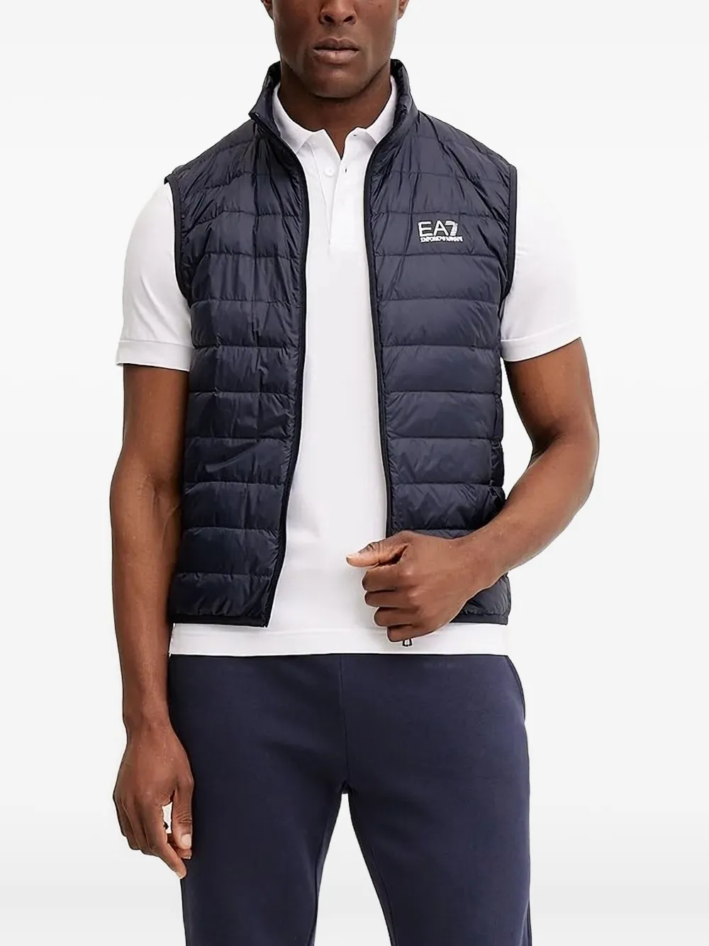 Стеганый жилет с логотипом Ea7 Emporio Armani, синий
Стеганый жилет с логотипом Ea7 Emporio Armani, синий