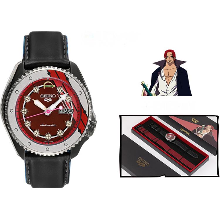 SEIKO Мужские часы 5 Collection с механическим механизмом, кожаным ремешком и красным циферблатом
SEIKO Мужские часы 5 Collection с механическим механизмом, кожаным ремешком и красным циферблатом