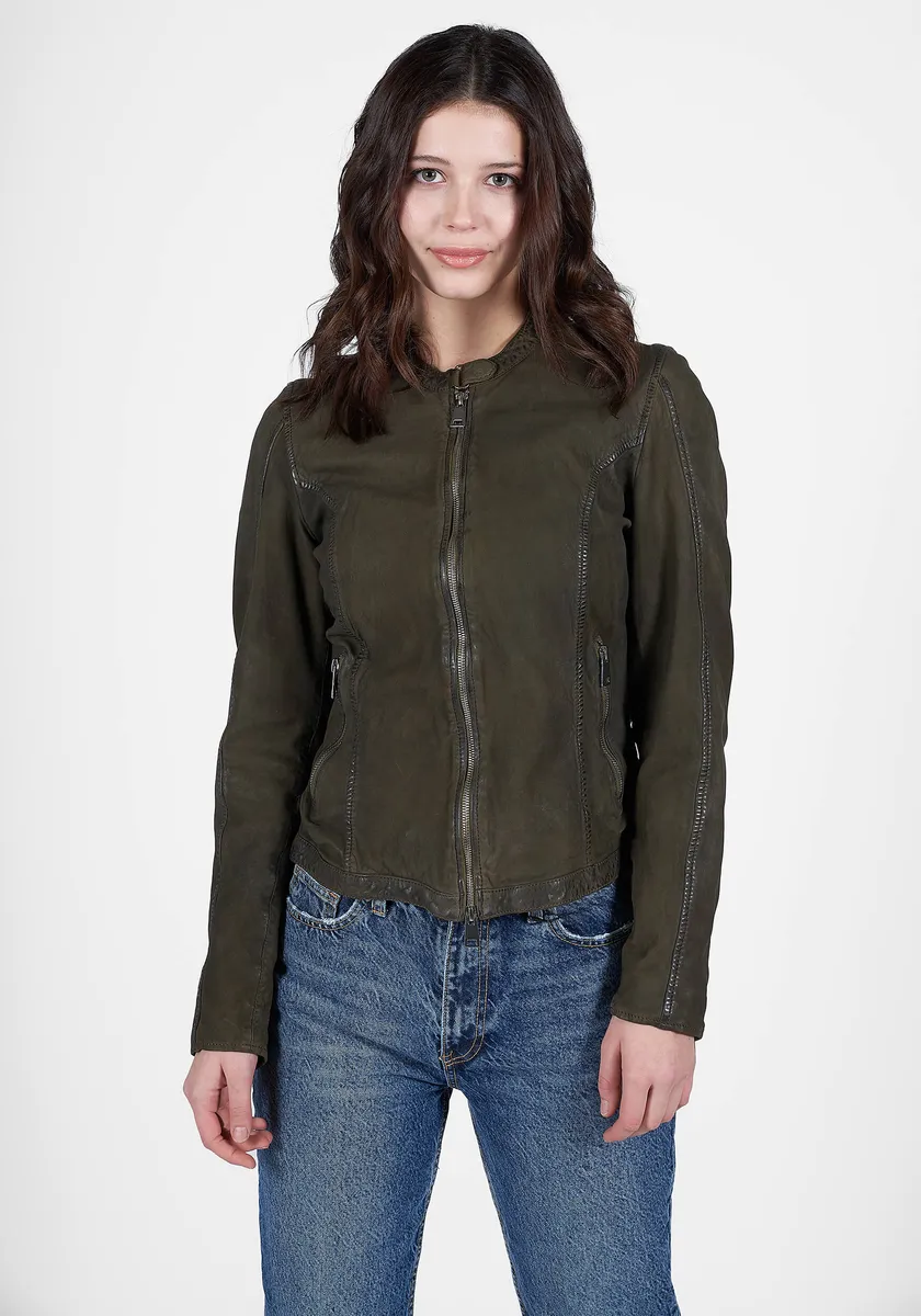 Кожаная куртка Freaky Nation "Быстрая Тула", зеленый
Кожаная куртка Freaky Nation "Быстрая Тула", зеленый