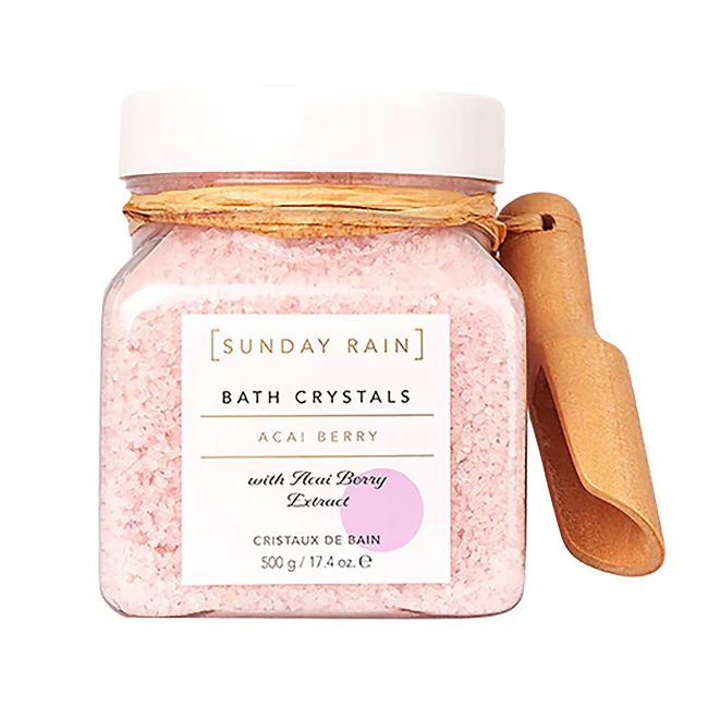 Соль для ванн с ягодами асаи Sunday Rain, 500 гр
Соль для ванн с ягодами асаи Sunday Rain, 500 гр