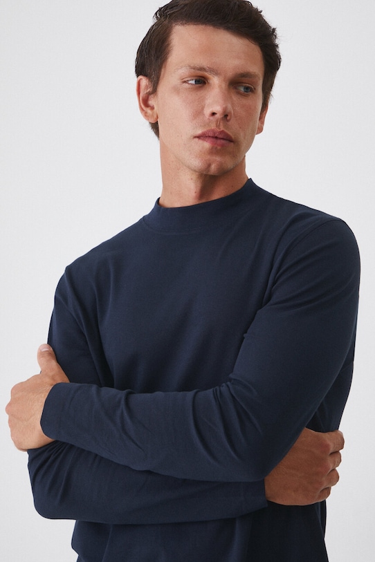 Лонгслив Medicine, темно-синий 
Лонгслив Medicine, темно-синий