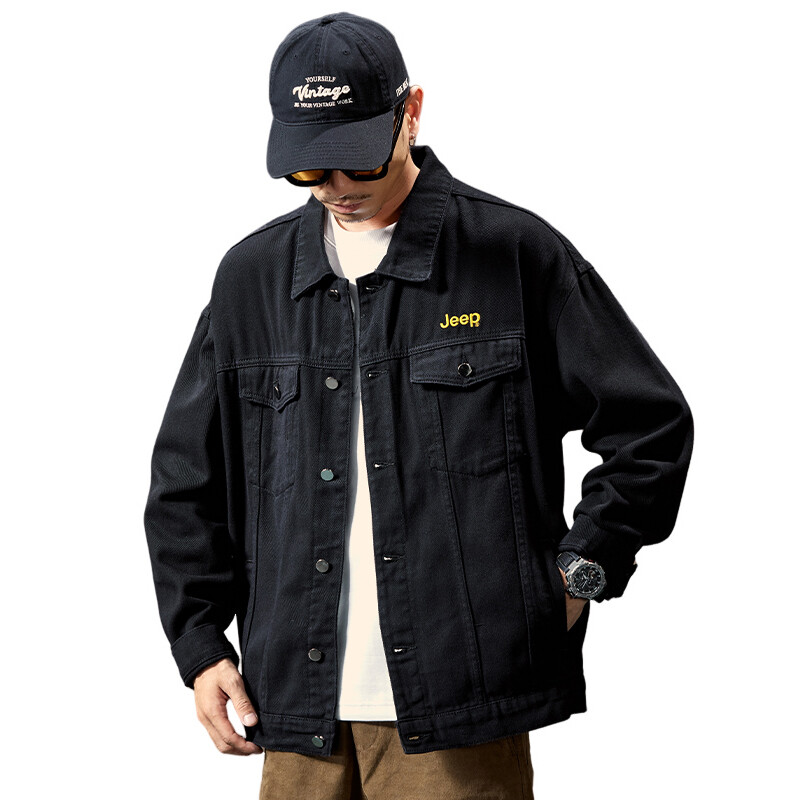 Джинсовая куртка мужская черный Jeep
Джинсовая куртка мужская черный Jeep