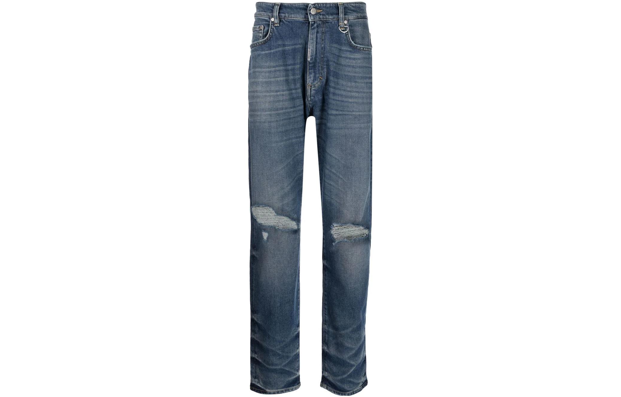 Потёртые прямые джинсы REPRESENT, синие
Потёртые прямые джинсы REPRESENT, синие
