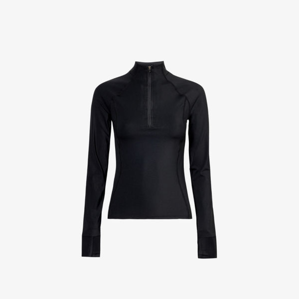 Лонгслив Adanola Ultimate quarter-zip на молнии эластичный, черный
Лонгслив Adanola Ultimate quarter-zip на молнии эластичный, черный