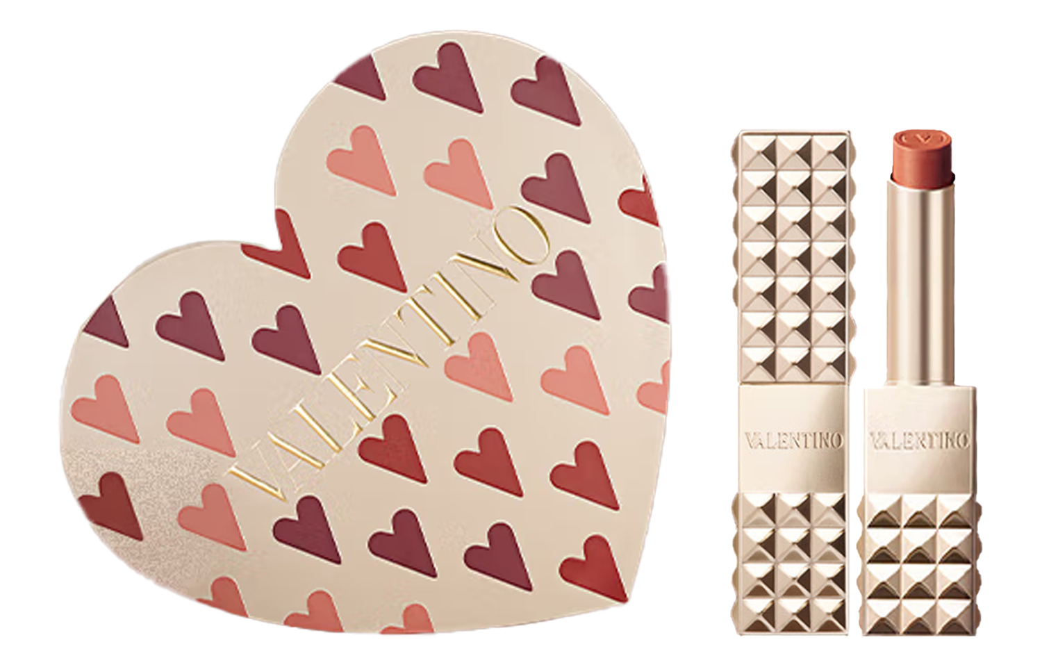 Heart's Desire Stud Box помада матовая без переноса 2,3 г/2,3 г*2 Valentino
Heart's Desire Stud Box помада матовая без переноса 2,3 г/2,3 г*2 Valentino