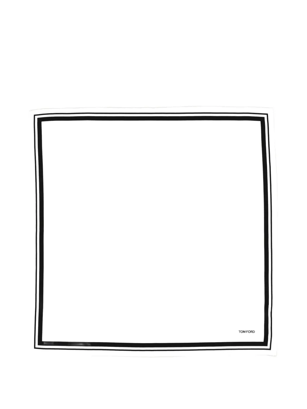 Шелковый шарф Tom Ford, белый
Шелковый шарф Tom Ford, белый