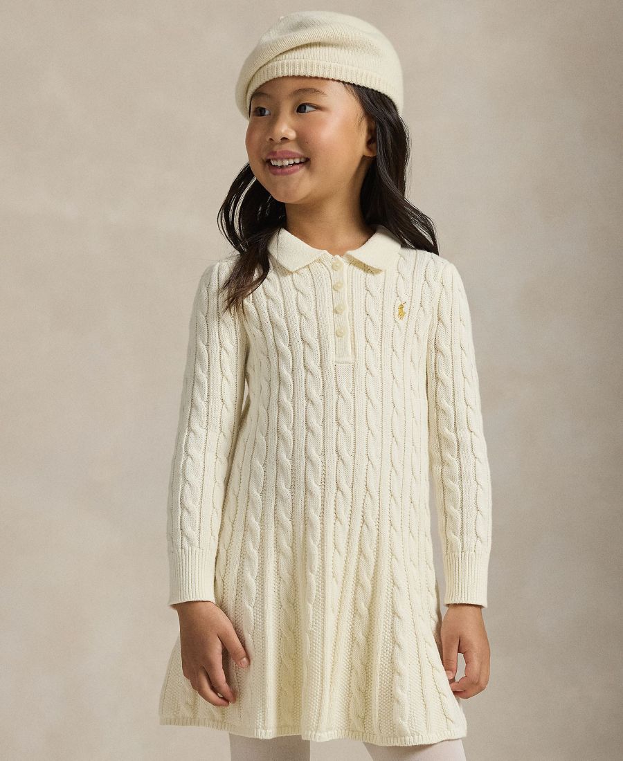 Платье-поло для девочек 2T-6X на Китайский Новый год Polo Ralph Lauren, Clubhouse Cream
Платье-поло для девочек 2T-6X на Китайский Новый год Polo Ralph Lauren, Clubhouse Cream