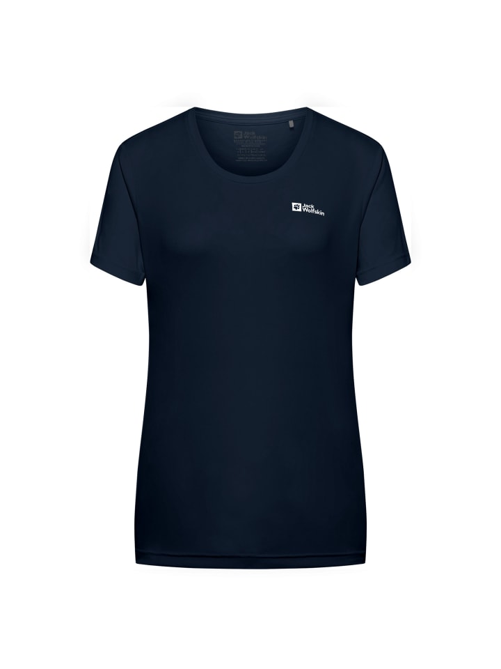 Футболка темно-синего цвета Jack Wolfskin
Футболка темно-синего цвета Jack Wolfskin