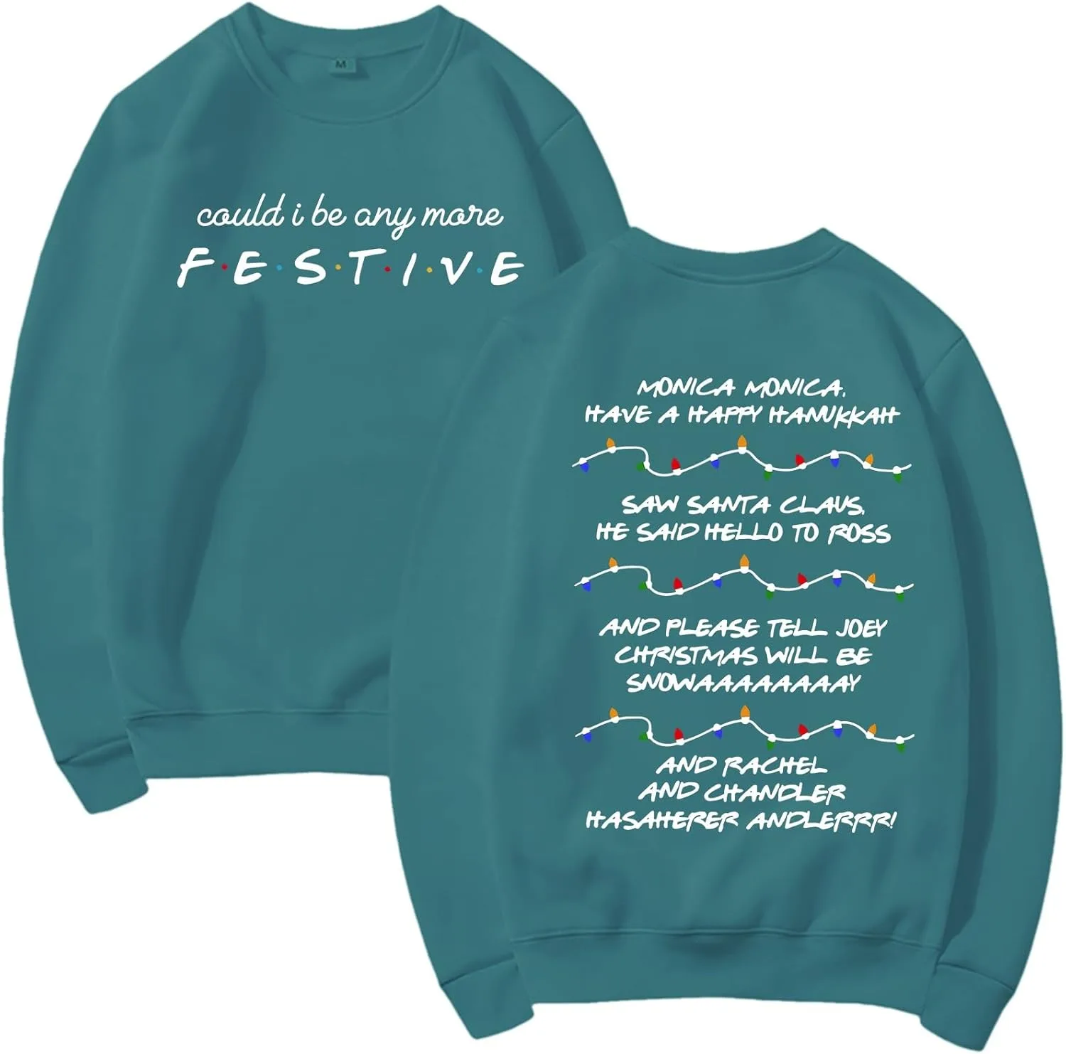 Свитшот Friends праздничный Could I Be Any More Festive GuaPijing
Свитшот Friends праздничный Could I Be Any More Festive GuaPijing