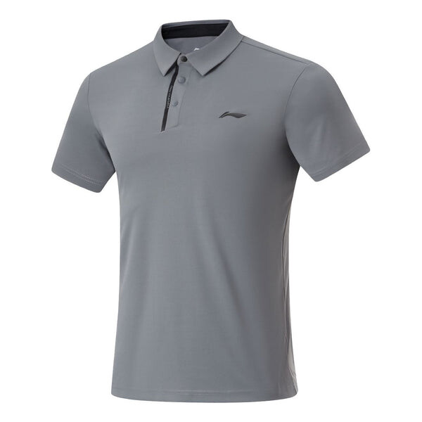 Футболка поло с логотипом тренировочная рубашка поло Li-Ning, серый
Футболка поло с логотипом тренировочная рубашка поло Li-Ning, серый