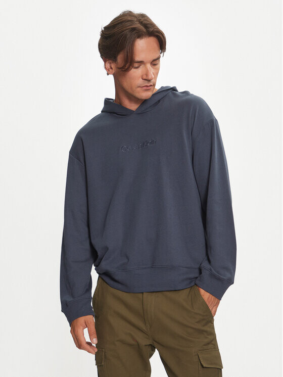 Толстовка обычного кроя Calvin Klein Underwear, синий 
Толстовка обычного кроя Calvin Klein Underwear, синий