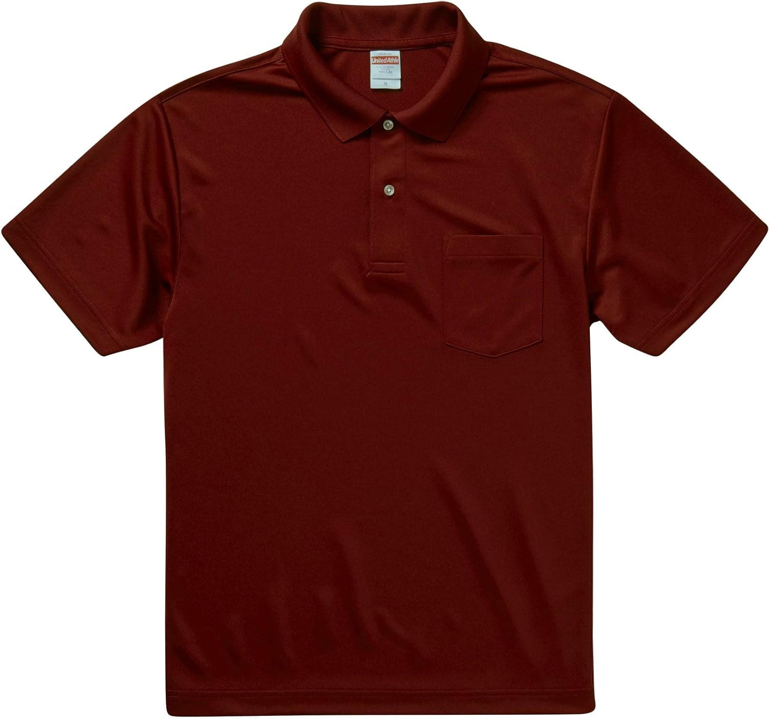 Мужская поло-рубашка United Athletic Dry Athletic плотностью 4,1 унции с карманами, бордовый
Мужская поло-рубашка United Athletic Dry Athletic плотностью 4,1 унции с карманами, бордовый