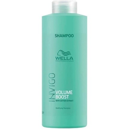 Invigo Volume Boost Укрепляющий шампунь 1000 мл, Wella
Invigo Volume Boost Укрепляющий шампунь 1000 мл, Wella