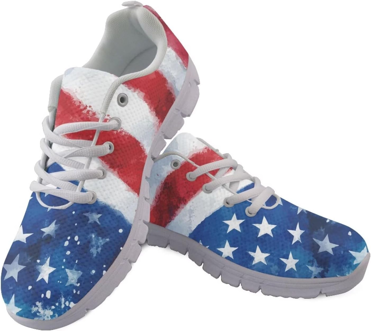 Кроссовки GIFTPUZZ для женщин и мужчин на День независимости, патриотические, с сетчатой тканью, легкие и удобные, размер 39-48, Stars and Stripes
Кроссовки GIFTPUZZ для женщин и мужчин на День независимости, патриотические, с сетчатой тканью, легкие и удобные, размер 39-48, Stars and Stripes
