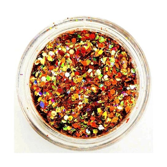 Хрустящие голограммные украшения, медные металлические хлопья JafraNails
Хрустящие голограммные украшения, медные металлические хлопья JafraNails