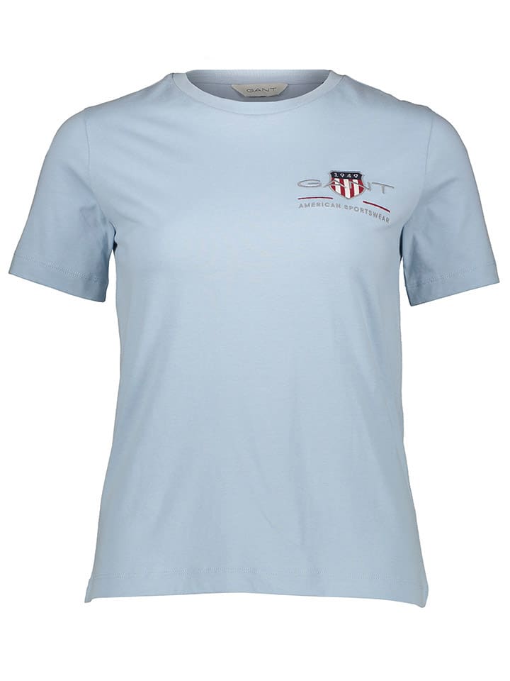 Футболка Gant, светло-синий
Футболка Gant, светло-синий