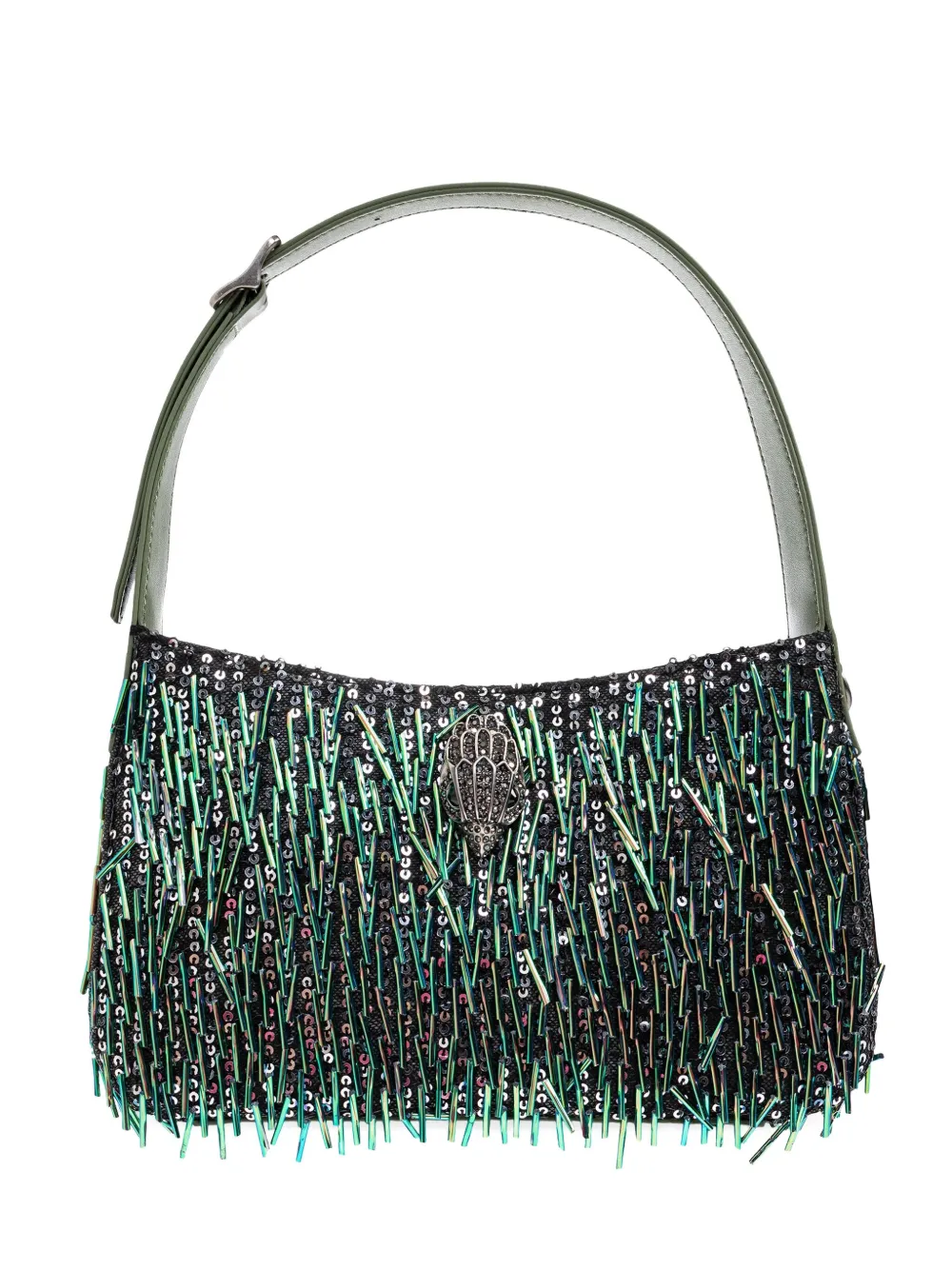 Сумка через плечо Bond с бахромой и пайетками Kurt Geiger London, зеленый
Сумка через плечо Bond с бахромой и пайетками Kurt Geiger London, зеленый