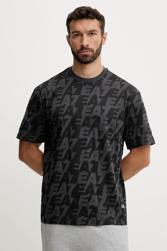 Хлопковая футболка Ea7 Emporio Armani, серый
Хлопковая футболка Ea7 Emporio Armani, серый