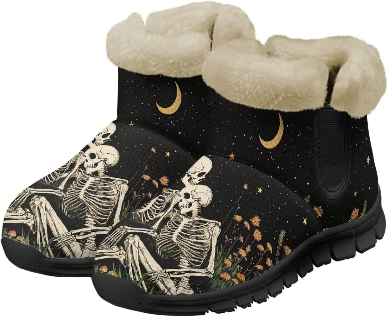 Мужские зимние снегоходные ботинки Qoiuvncy, утепленные мехом, ботильоны с мягкой подкладкой, нескользящие, удобные, с легким надеванием, короткие ботинки для прогулок на улице, размер США 7-13, Skeleton Starry Sky
Мужские зимние снегоходные ботинки Qoiuvncy, утепленные мехом, ботильоны с мягкой подкладкой, нескользящие, удобные, с легким надеванием, короткие ботинки для прогулок на улице, размер США 7-13, Skeleton Starry Sky