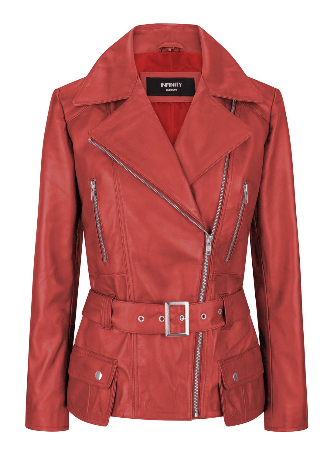 Приталенная куртка цвета загара с поясом TruClothing, красный
Приталенная куртка цвета загара с поясом TruClothing, красный