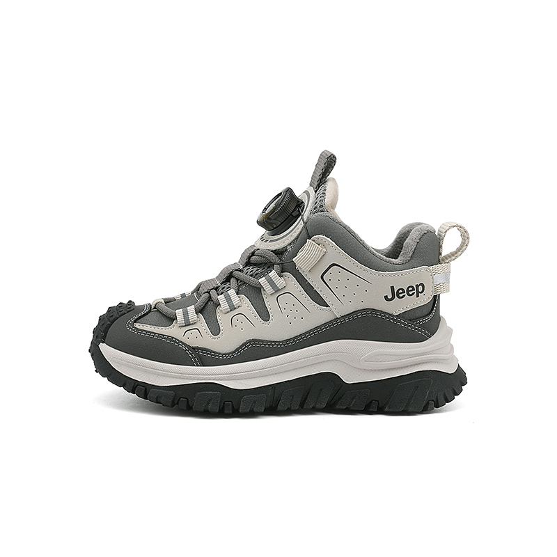 Детские повседневные кроссовки Jeep серо-черные Chess Gray/Obsidian Black 
Детские повседневные кроссовки Jeep серо-черные Chess Gray/Obsidian Black