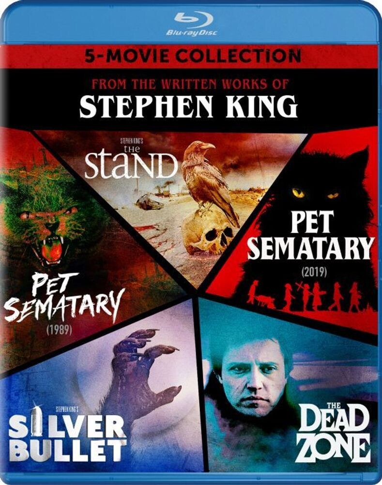 Диск Blu-ray Stephen King 5-Movie Collection
Диск Blu-ray Stephen King 5-Movie Collection