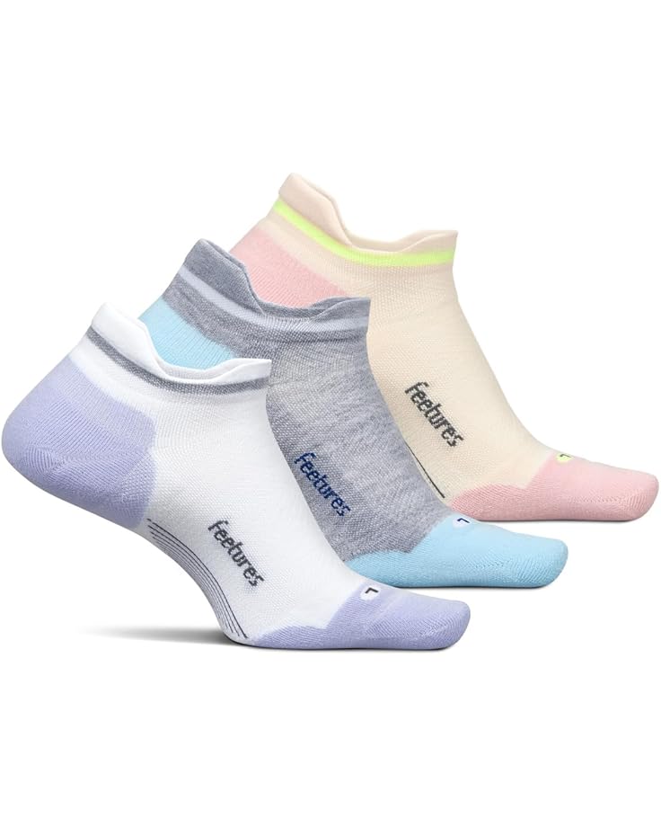 Носки Feetures Elite Ultra Light No Show Tab 3-Pair Pack, цвет White Lilatech/Gray Sky/Sandy Melon
Носки Feetures Elite Ultra Light No Show Tab 3-Pair Pack, цвет White Lilatech/Gray Sky/Sandy Melon