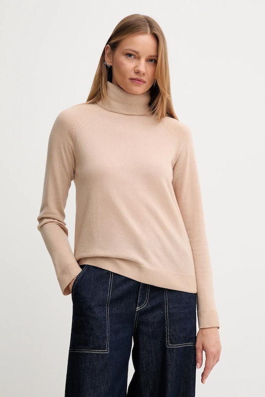 Свитер из смесовой шерсти United Colors Of Benetton, бежевый
Свитер из смесовой шерсти United Colors Of Benetton, бежевый