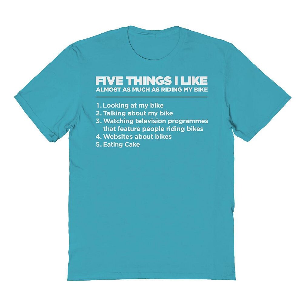 Мужская велосипедная футболка с рисунком Duke & Sons Five Things, цвет Tropical Blue
Мужская велосипедная футболка с рисунком Duke & Sons Five Things, цвет Tropical Blue