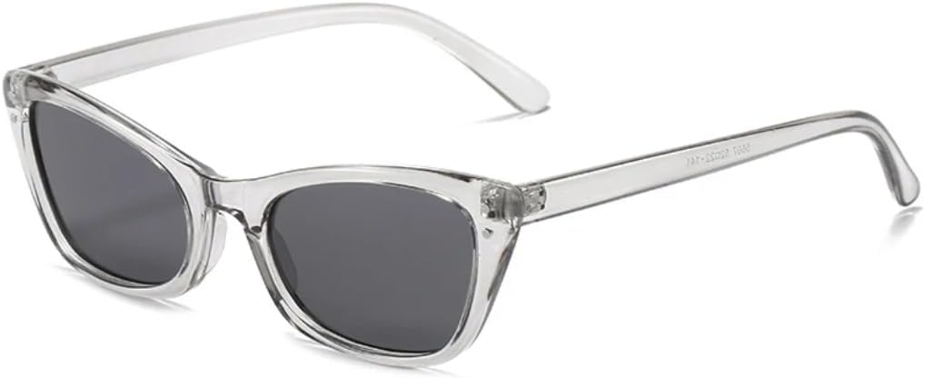 Ретро маленькие солнцезащитные очки «кошачий глаз» для женщин, модные, с прозрачными градиентными линзами, защита от УФ-излучения UV400, мужские с заклепками VRTRFFTR, Grey Grey
Ретро маленькие солнцезащитные очки «кошачий глаз» для женщин, модные, с прозрачными градиентными линзами, защита от УФ-излучения UV400, мужские с заклепками VRTRFFTR, Grey Grey