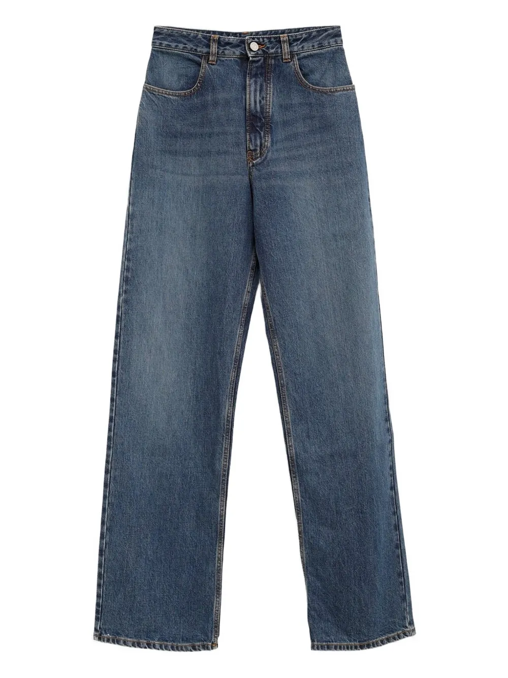 Джинсы с контрастной строчкой Alaïa, синий
Джинсы с контрастной строчкой Alaïa, синий